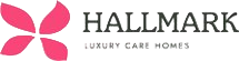 Hallmark Luxury Care Homes Healthcare Services logo Hallmark luxury care homes delivering premium healthcare and assisted living services logo